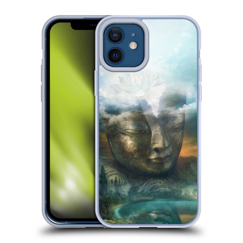 Duirwaigh God Buddha Soft Gel Case for Apple iPhone 12 / iPhone 12 Pro