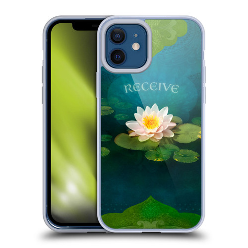 Duirwaigh God Receive Lotus Soft Gel Case for Apple iPhone 12 / iPhone 12 Pro