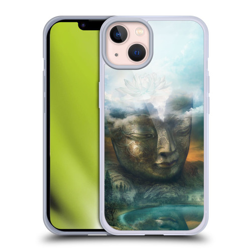 Duirwaigh God Buddha Soft Gel Case for Apple iPhone 13