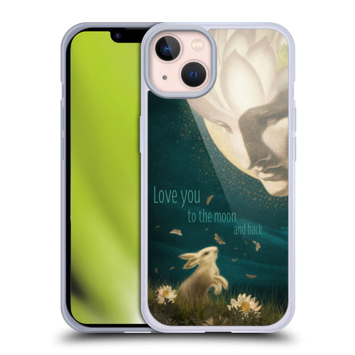 Duirwaigh God Moon Soft Gel Case for Apple iPhone 13