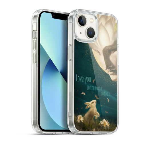 Duirwaigh God Moon Soft Gel Case for Apple iPhone 13