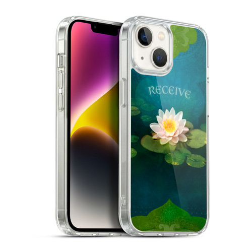 Duirwaigh God Receive Lotus Soft Gel Case for Apple iPhone 14