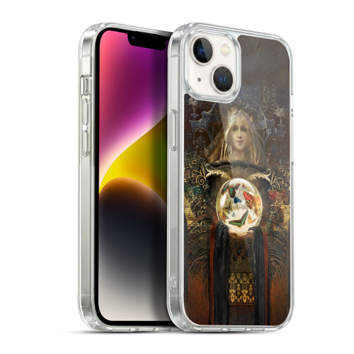 Duirwaigh God Butterfly Soft Gel Case for Apple iPhone 14 Plus & MagSafe
