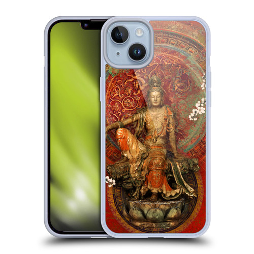 Duirwaigh God Quan Yin Soft Gel Case for Apple iPhone 14 Plus