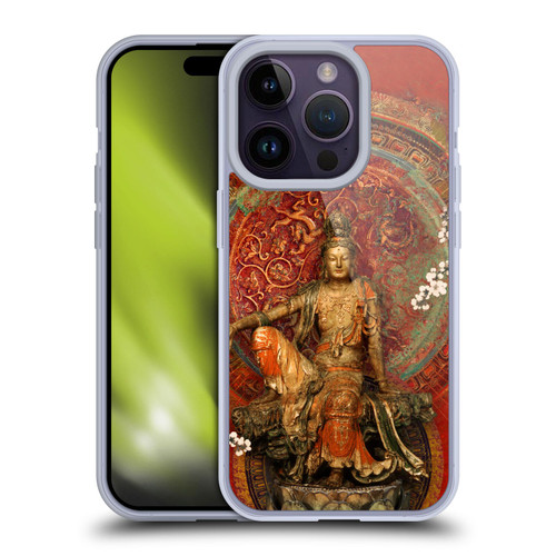 Duirwaigh God Quan Yin Soft Gel Case for Apple iPhone 14 Pro