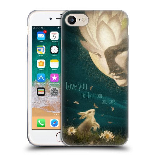 Duirwaigh God Moon Soft Gel Case for Apple iPhone 7 / 8 / SE 2020 & 2022