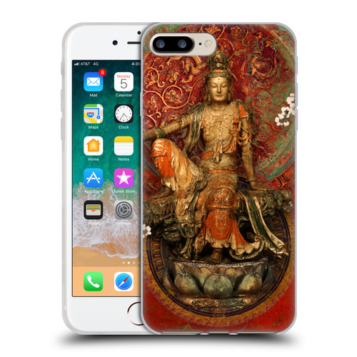 Duirwaigh God Quan Yin Soft Gel Case for Apple iPhone 7 Plus / iPhone 8 Plus