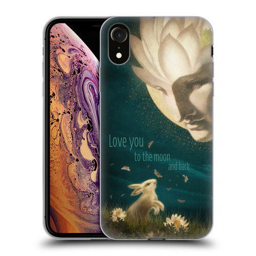 Duirwaigh God Moon Soft Gel Case for Apple iPhone XR