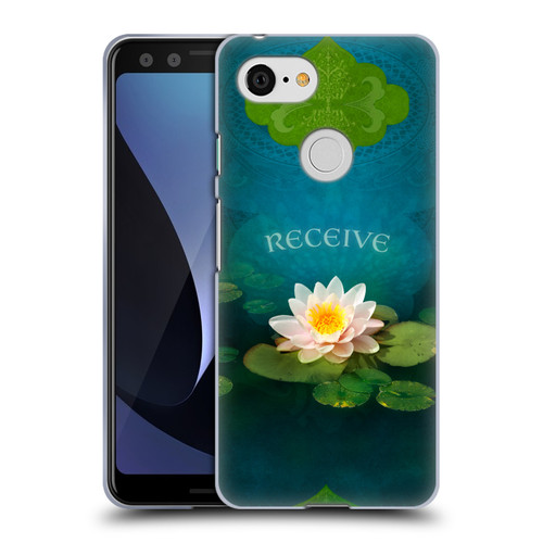 Duirwaigh God Receive Lotus Soft Gel Case for Google Pixel 3