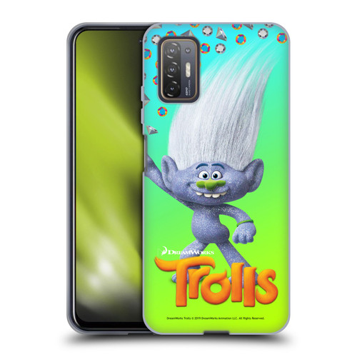 Trolls Snack Pack Guy Diamond Soft Gel Case for HTC Desire 21 Pro 5G