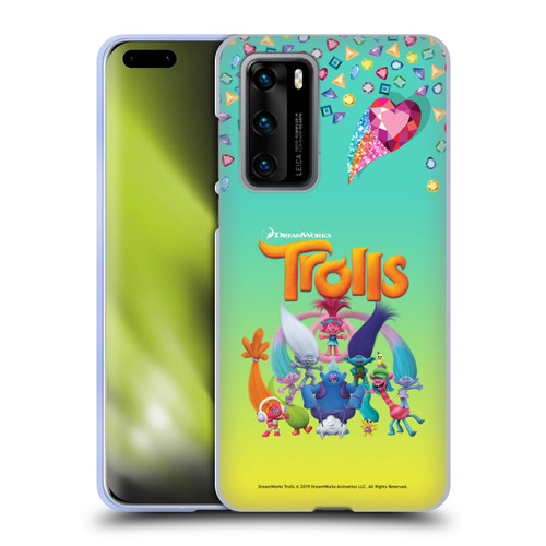 Trolls Snack Pack Group Soft Gel Case for Huawei P40 5G