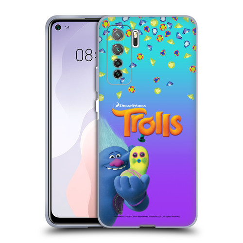 Trolls Snack Pack Biggie & Mr. Dinkles Soft Gel Case for Huawei Nova 7 SE/P40 Lite 5G