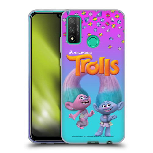 Trolls Snack Pack Satin & Chenille Soft Gel Case for Huawei P Smart (2020)