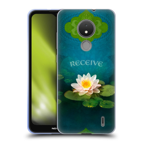 Duirwaigh God Receive Lotus Soft Gel Case for Nokia C21