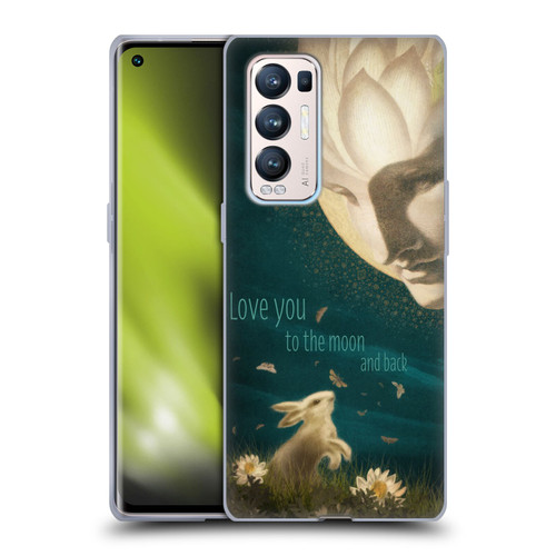 Duirwaigh God Moon Soft Gel Case for OPPO Find X3 Neo / Reno5 Pro+ 5G