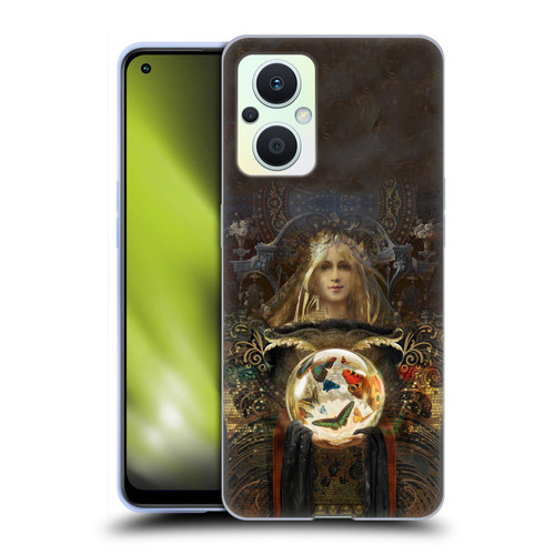 Duirwaigh God Butterfly Soft Gel Case for OPPO Reno8 Lite