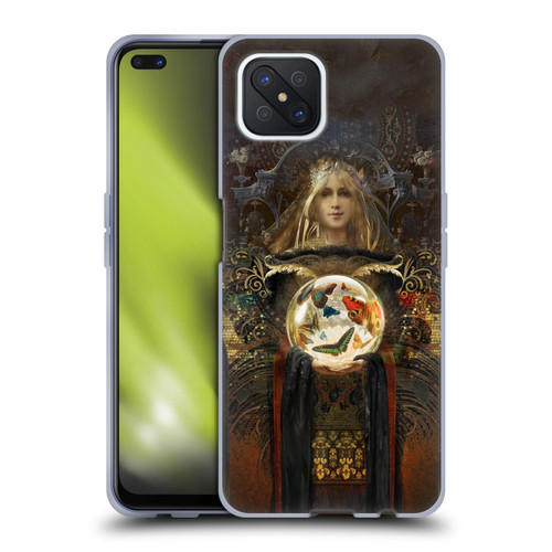 Duirwaigh God Butterfly Soft Gel Case for OPPO Reno4 Z 5G