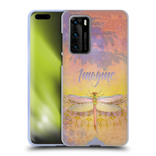 Duirwaigh Insects Dragonfly 2 Soft Gel Case for Huawei P40 5G