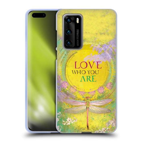 Duirwaigh Insects Dragonfly 3 Soft Gel Case for Huawei P40 5G