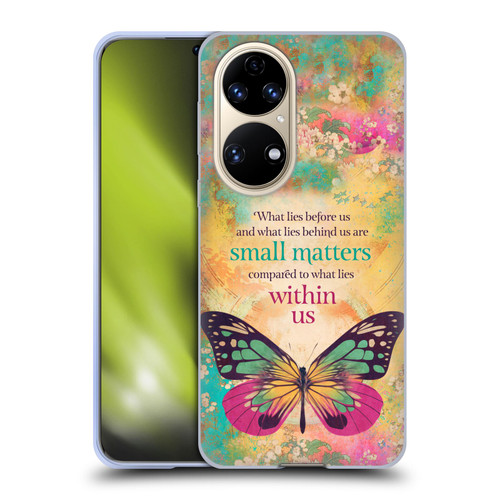 Duirwaigh Insects Butterfly 2 Soft Gel Case for Huawei P50