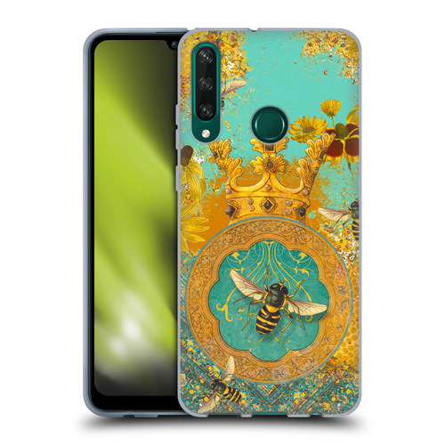 Duirwaigh Insects Bee Soft Gel Case for Huawei Y6p