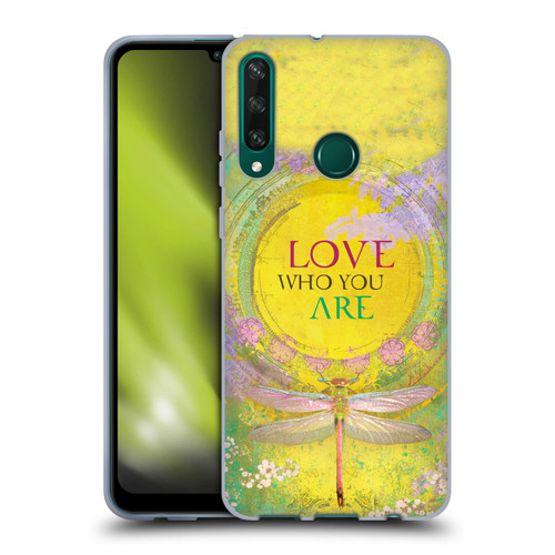 Duirwaigh Insects Dragonfly 3 Soft Gel Case for Huawei Y6p