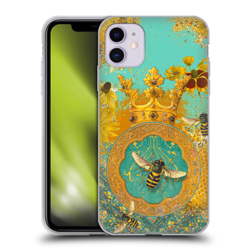 Duirwaigh Insects Bee Soft Gel Case for Apple iPhone 11