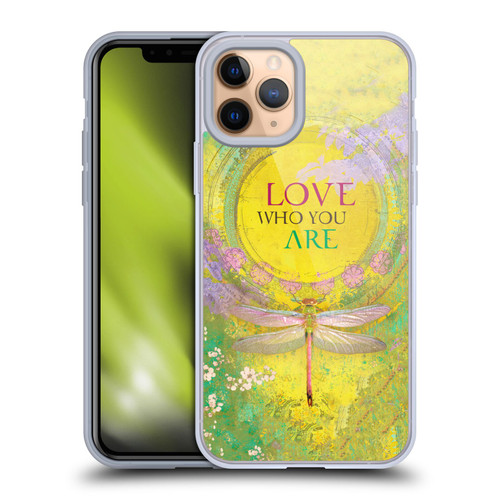 Duirwaigh Insects Dragonfly 3 Soft Gel Case for Apple iPhone 11 Pro