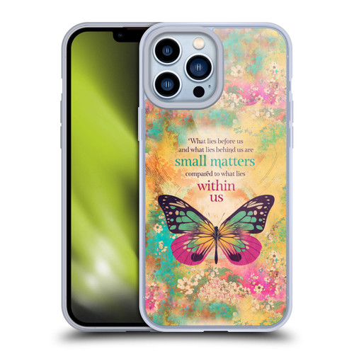 Duirwaigh Insects Butterfly 2 Soft Gel Case for Apple iPhone 13 Pro Max