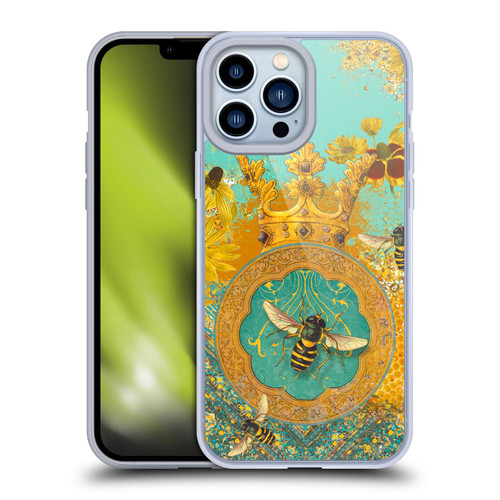 Duirwaigh Insects Bee Soft Gel Case for Apple iPhone 13 Pro Max & MagSafe