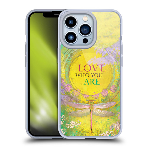 Duirwaigh Insects Dragonfly 3 Soft Gel Case for Apple iPhone 13 Pro & MagSafe