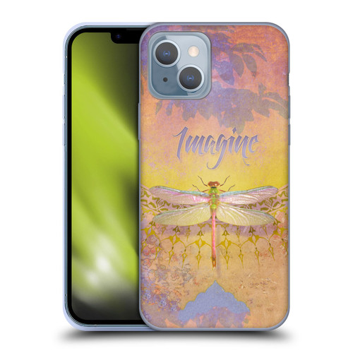 Duirwaigh Insects Dragonfly 2 Soft Gel Case for Apple iPhone 14
