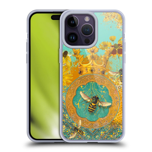 Duirwaigh Insects Bee Soft Gel Case for Apple iPhone 14 Pro Max & MagSafe