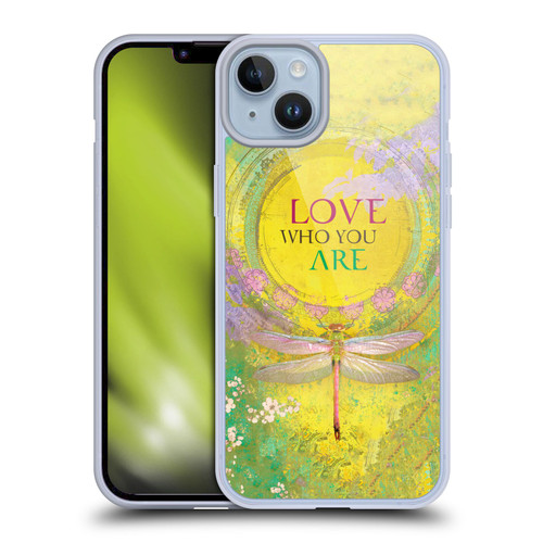 Duirwaigh Insects Dragonfly 3 Soft Gel Case for Apple iPhone 14 Plus & MagSafe