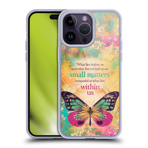 Duirwaigh Insects Butterfly 2 Soft Gel Case for Apple iPhone 14 Pro Max