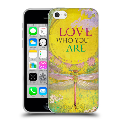 Duirwaigh Insects Dragonfly 3 Soft Gel Case for Apple iPhone 5c