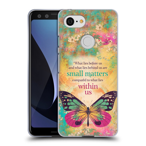 Duirwaigh Insects Butterfly 2 Soft Gel Case for Google Pixel 3