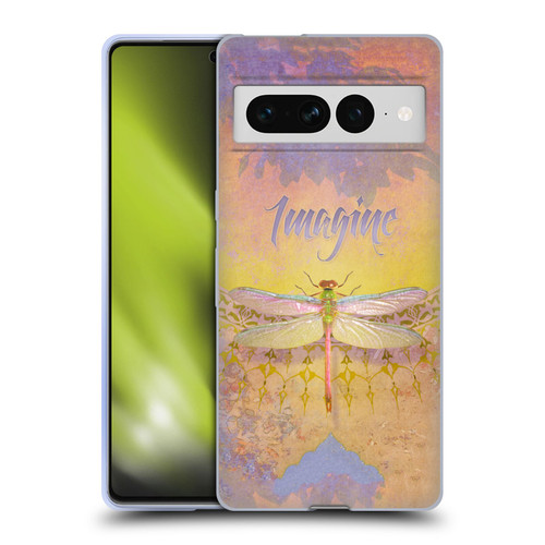 Duirwaigh Insects Dragonfly 2 Soft Gel Case for Google Pixel 7 Pro