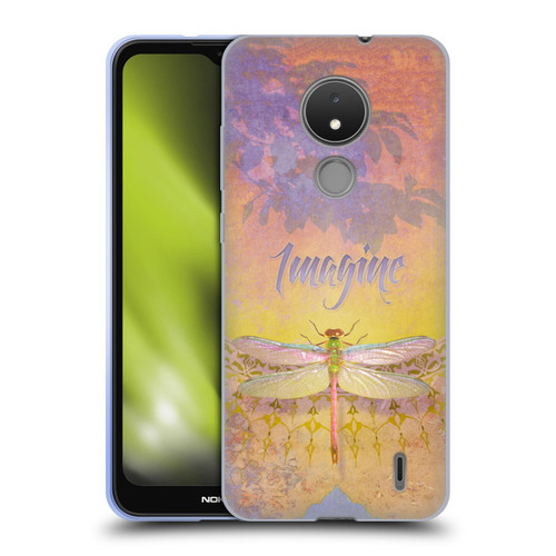 Duirwaigh Insects Dragonfly 2 Soft Gel Case for Nokia C21