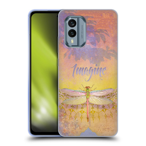 Duirwaigh Insects Dragonfly 2 Soft Gel Case for Nokia X30