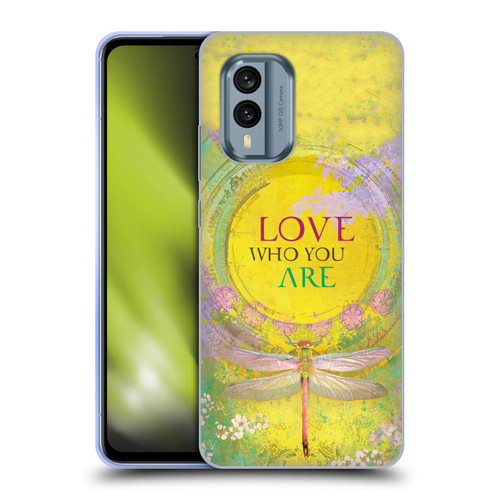 Duirwaigh Insects Dragonfly 3 Soft Gel Case for Nokia X30