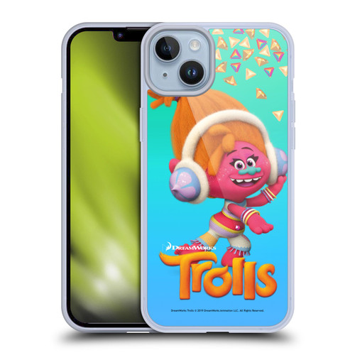 Trolls Snack Pack DJ Suki Soft Gel Case for Apple iPhone 14 Plus