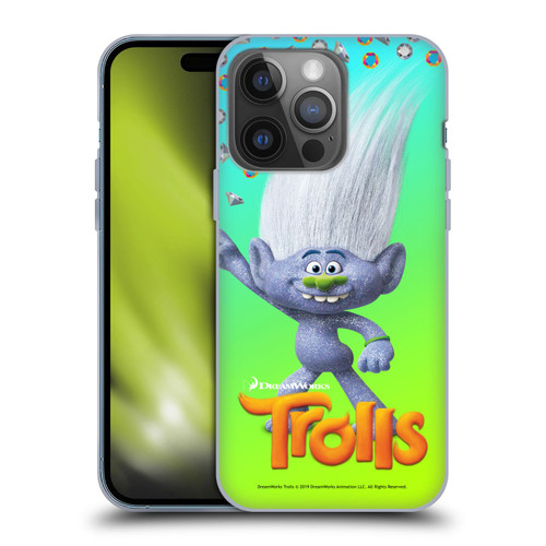 Trolls Snack Pack Guy Diamond Soft Gel Case for Apple iPhone 14 Pro