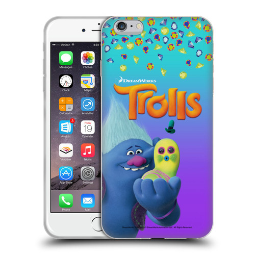 Trolls Snack Pack Biggie & Mr. Dinkles Soft Gel Case for Apple iPhone 6 Plus / iPhone 6s Plus