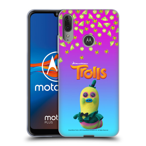 Trolls Snack Pack Mr. Dinkles Soft Gel Case for Motorola Moto E6 Plus