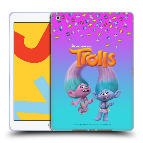 Trolls Snack Pack Satin & Chenille Soft Gel Case for Apple iPad 10.2 2019/2020/2021
