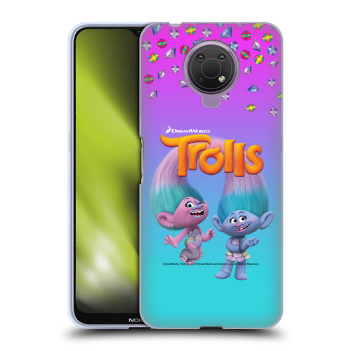Trolls Snack Pack Satin & Chenille Soft Gel Case for Nokia G10