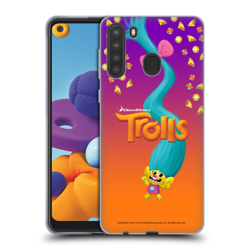 Trolls Snack Pack Smidge Soft Gel Case for Samsung Galaxy A21 (2020)