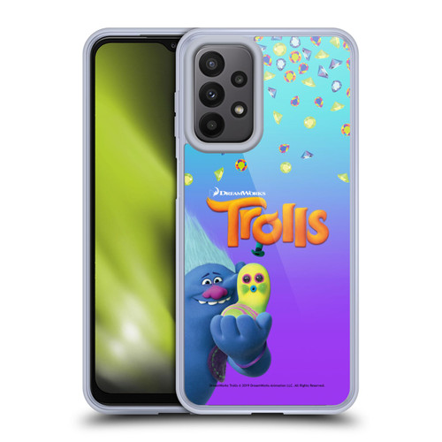 Trolls Snack Pack Biggie & Mr. Dinkles Soft Gel Case for Samsung Galaxy A23 / 5G (2022)