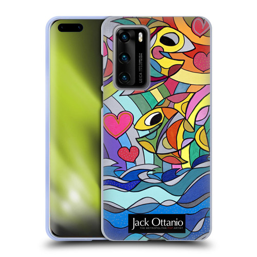 Jack Ottanio Art Happy Fishes Soft Gel Case for Huawei P40 5G